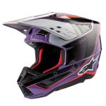 Sail Violet Noir Argent Brillant