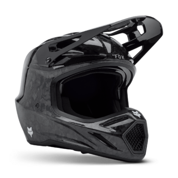 Casque cross V3 RS Carbon Solid - FOX 2025