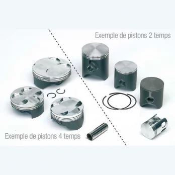 Piston  Forgés Pro  2 Temps - VERTEX