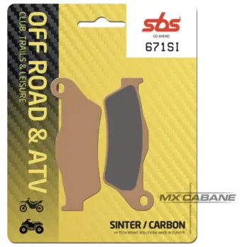 Plaquettes de Frein Avant  - SBS . SI