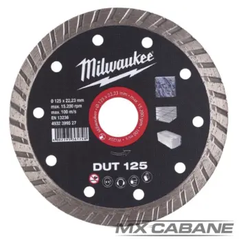 DISQUE DIAMANT DUT 125MM - Milwaukee