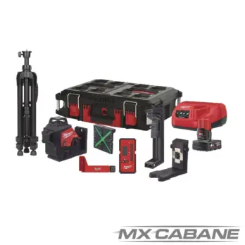 Kit laser vert 3 lignes 360 M12 - Milwaukee