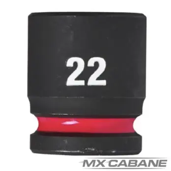 DOUILLE SHOCKWAVETM 1/2 HEX COURTE 8mm à 32 mm - Milwaukee